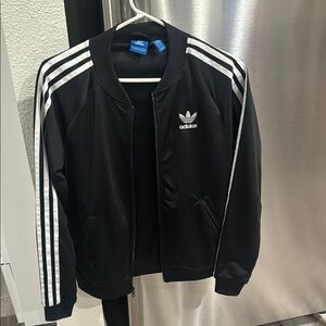 Adidas Black and White Women's Jacket